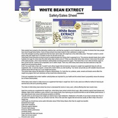 Green Tea Extract Metabolism Support White Kidney Bean Weight Management 60 Caps