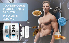 Erectifil Male Performance Gummies, Erec Tifil Male Support (30 Gummies)