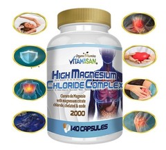Magnesium Complex 140 Capsules High Absorption Magnesium the Best magnesium USA