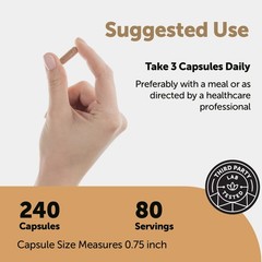 Micro Ingredients Nattokinase 10,000 FU Per Serving Natural Natto Extract, 24…