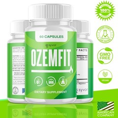 (3 Pack) Ozemfit Advanced Energy & Fitness Support Formula Ozem Fit 180 Capsules