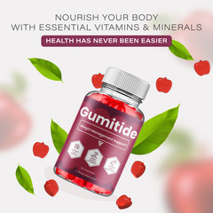 (5 Pack) Gumitide Weight Management Gummies, Gumitide Supplement (300 Gummies)