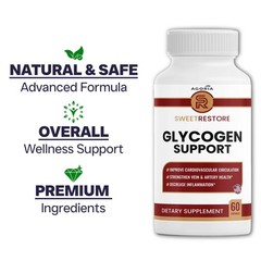 (6 PACK) Sweet Restore Glycogen Support Capsules, Joint Support (360 Capsules)