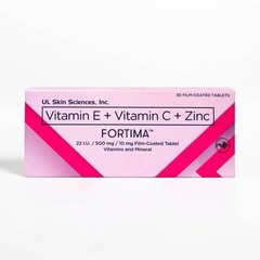 Fortima Vitamin E + Vitamin C + Zinc Tablets (30 Tablets)