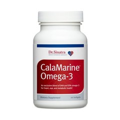 Dr. Sinatra CalaMarine Omega-3 Supplement with DHA and EPA, Clinical Grade fo…