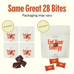 GEM Energy Caffeinated Chocolate Bite, 40mg Caffeine, Ginseng Root, LTheanine…