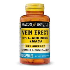 Mason Natural VEIN ERECT WITH L-ARGININE & MACA CAPSULES