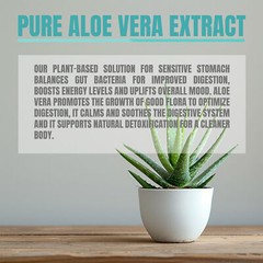 Aloe Vera Extract – with Acemannan – Weight Loss, Detox and Digestion Support