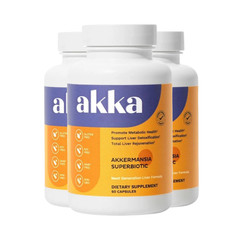 3-Pack AKKA Advanced Liver Detox Cleanse – Supports Healthy Liver Detox- 180 Cap