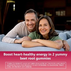 Nature’s Key 2000mg Beetroot Gummies– Heart Health, Blood Circulation Support