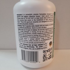 MassZymes Version 4.0 Digestive Enzymes by BiOptimizers 250 Veg Caps
