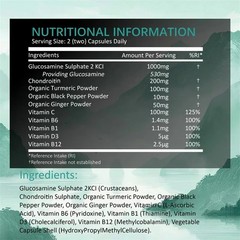 Glucosamine and Chondroitin Complex 240pcs, Cartilage Health,Improve Flexibility