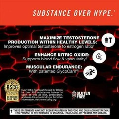 Athletic Edge APE Alpha Male Performance Enhancer Test Booster 40 caps SALE