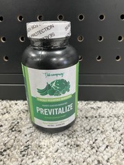 BB Company Previtalize Super Prebiotic Enhanced Herbal Blend – 60 Ct – Ex: 8/26