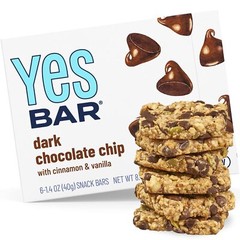 – Dark Chocolate Chip – Plant Based Protein, Decadent Snack Bar – Vegan, Pale…
