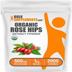 Bulksupplements.Com Organic Rosehip Extract Powder – Rose Hips Supplement