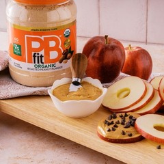 Organic Peanut Butter Powder, 30oz – Low-Cal 7g Protein, Gluten-Free Delight