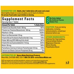 Nature Made Super B Complex with Vitamin C and Folic Acid Tablets 160-COUNT