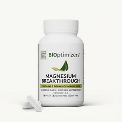 Magnesium Complex Supplement Capsules Sleep Muscle Support 60 Count Bottle