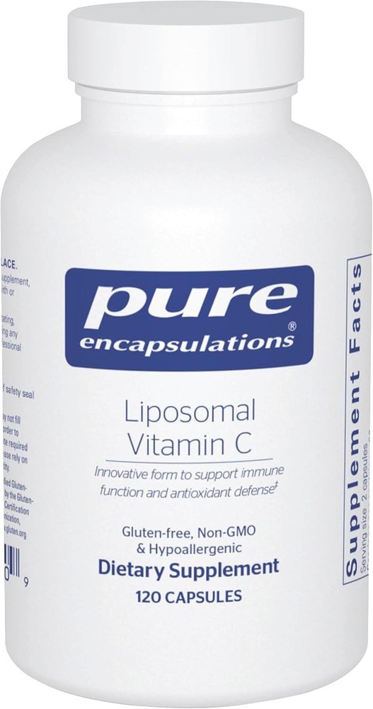 Pure Encapsulations Liposomal Vitamin C – Immune Support Supplement* – Antioxida