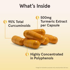 2/27 Jarrow Formulas Curcumin 95 Supplement – Turmeric Extract Supplement, 500 m