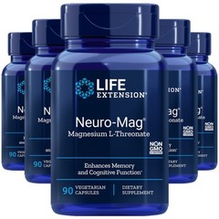 L-Threonate Magnesium Neuro-Mag 2000mg Magtein Life Extension cognitive function