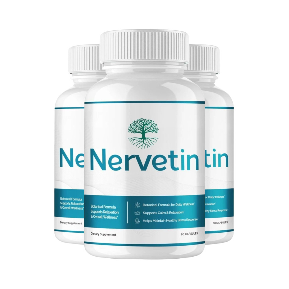 3-Pack Nervetin Capsules – Nervetin Neuropathy Supports Nerve Health – 180 Caps