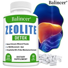 Extra Strength capsules Zeolite Liquid Detox 10x – 50x MORE ZEOLITE