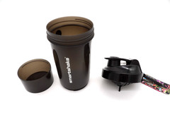 Smartshake Original2Go ONE Shaker Mixer Bottle – Gunsmoke – 27 oz – New/Other