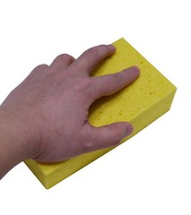 Large Natural Cellulose Cleaning Sponges (3-Pack) – Biodegradable, Absorbe