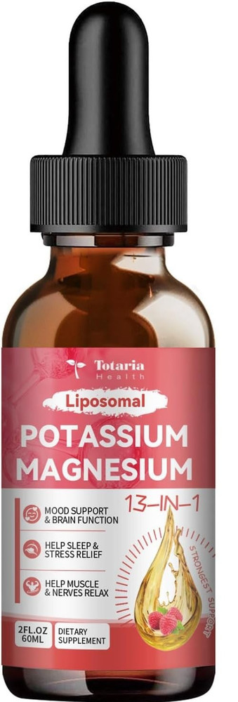Potassium Magnesium Liquid Drops – Liquid Supplement – High Absorption