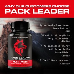 Pack Leader – Testosterone Supplement for Men – Muscle, Energy & Performance