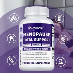 Menopause Total Support 120pcs -Hormone Balance,Night Sweating,Weight Management