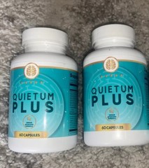 Quietum Plus Complete RELIEF/TX FOR RINGING/BUZZING IN EAR.180Caps💯 REAL Read..