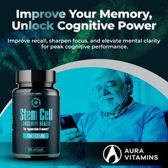 Premium Stem Cell Supplements 1000mg – Boost Immunity, Joint Support & Anti-Agin
