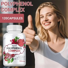 Polyphenols Complex 120pcs – Fights Aging, Brain, Skin and Digestive Health