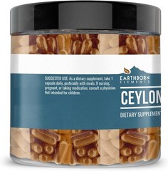200 Count Ceylon Cinnamon Capsules – Natural, No Fillers for Optimal Health
