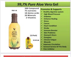 7 Forever Living Aloe Vera Gel 1 Liter ea ENERGY WELLNESS /Halal / Organic.