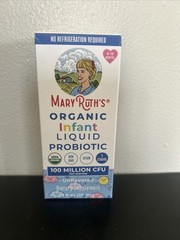 Organic Infant Liquid Probiotic, 6-12 Months, Unflavored, 100 Million CFU, 1.oz