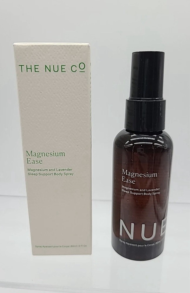 The Nue Co Magnesium Ease Sleep Support Body Spray Lavender 2 Fl Oz 60ml NIB