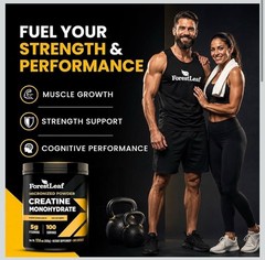 Micronized Creatine Monohydrate Powder Max Muscle Growth & Strength Unflavored