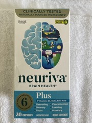 Schiff Neuriva Plus Fast-Acting Brain Performance Capsules – 30 Count