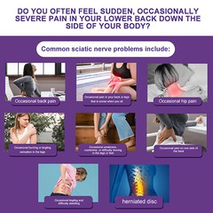 Sciaticare Capsules 792.1mg – Nerve Support Formulas, Relieve Sciatic Nerve Pain