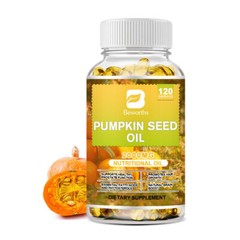 Pumpkin Seed Oil Capsules 2000Mg Natural Brain Boost Support Healthy Prostate~