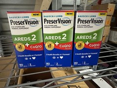 PreserVision AREDS 2 + CoQ10 Eye Vitamin, 80 Softgels (3 pack)