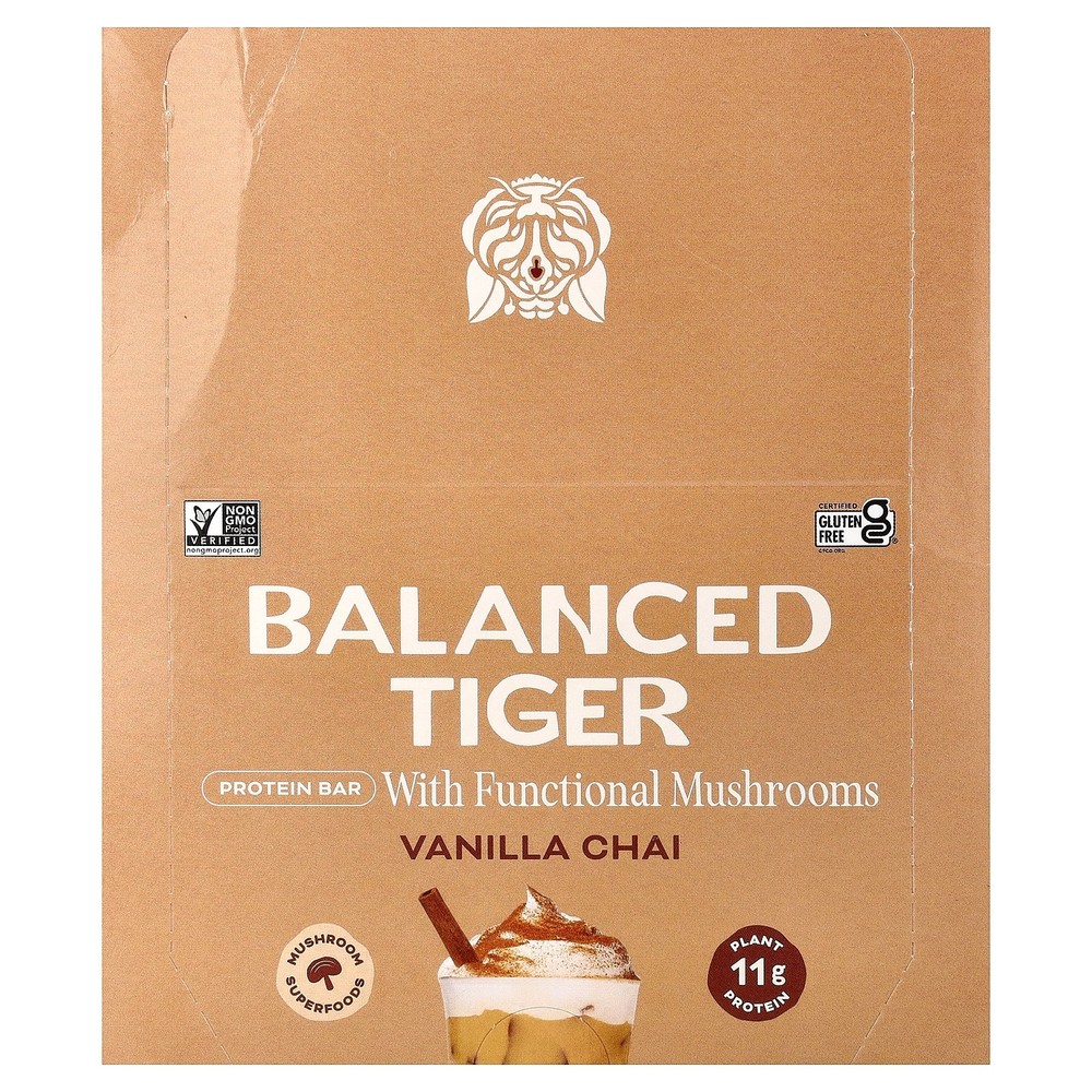 Protein Bar, Vanilla Chai, 12 Bars, 1.55 oz (44 g) Each