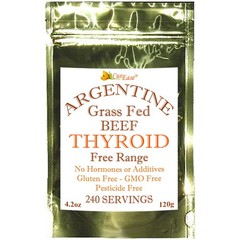 Beef Thyroid Powder – Grass Fed & Finished Argentine (4.2oz)
