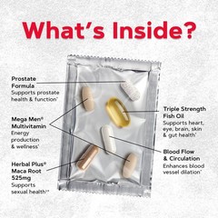 GNC Mega Men Performance and Vitality Vitapak Program, 30 Count (Pack of 1)