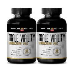 Libido Enhancement – MALE VIRILITY – Maca supplement – 2 bottles