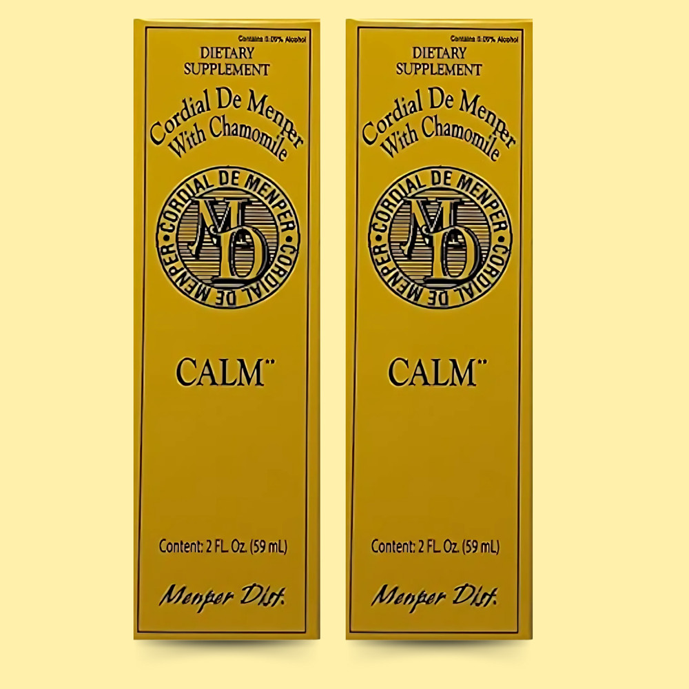 Cordial De Menper with Chamomile – 2 fl oz (2-Pack)